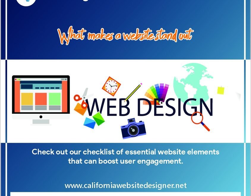What Makes a Website Stand Out? A Checklist by California Website Designer