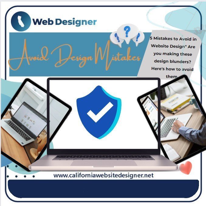 5 Mistakes to Avoid in Website Design