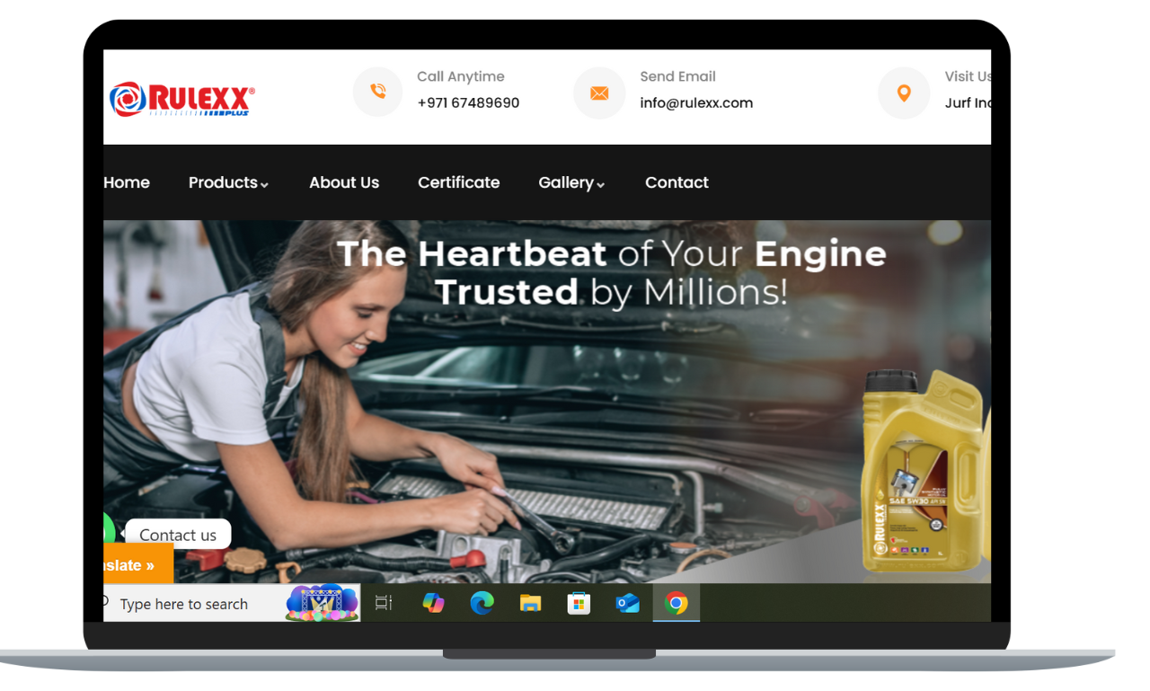 Lubricants & Automotive Oil Website